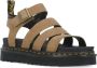 Dr martens Dr. Martens Blaire savannah tan Beige Nubuck Platte sandalen Dames - Thumbnail 7