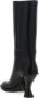 Dries Van Noten Boots Curved Wedge Heel Boots in zwart - Thumbnail 1