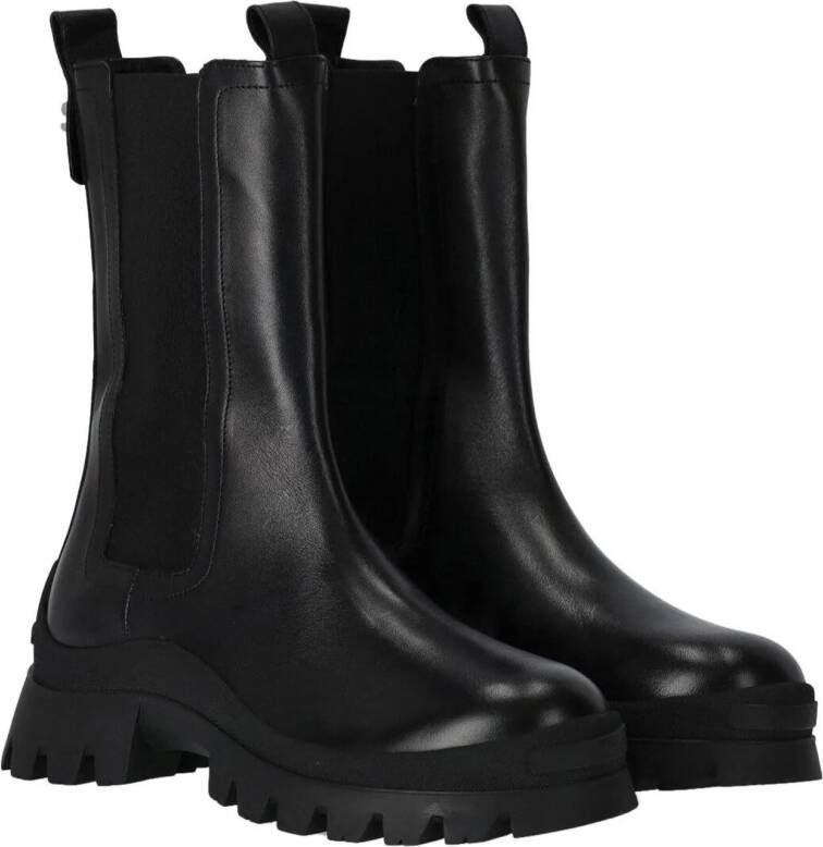 Dsquared2 Enkellaarzen D2 Statement Black Chelsea Boot Black in zwart