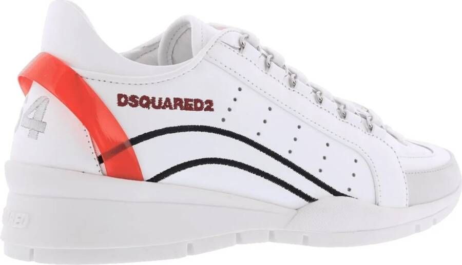 Dsquared2 Luxe leren sneakers voor vrouwen White Dames - Foto 2