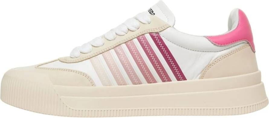 Dsquared2 Low-Top Sneakers New Jersey' Sneakers in poeder roze