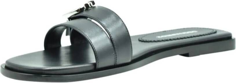 Dsquared2 Sandalen Sandals Black in zwart