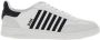 Dsquared2 Witte Sneakers Vitello+Crosta Bianco+Nero Multicolor Heren - Thumbnail 2