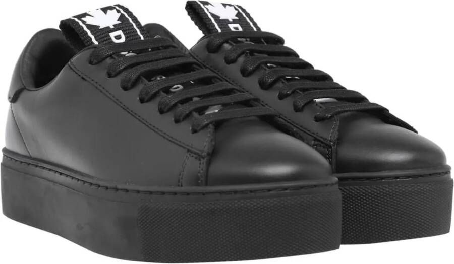 Dsquared2 Low-Top Sneakers Evolution Tape Logo Sneakers in zwart