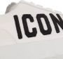Dsquared2 Witte Leren Sneakers met Logo Detail White - Thumbnail 2