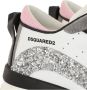 Dsquared2 Dames Legend Logo Low-Top Sneakers Grijs Dames - Thumbnail 3