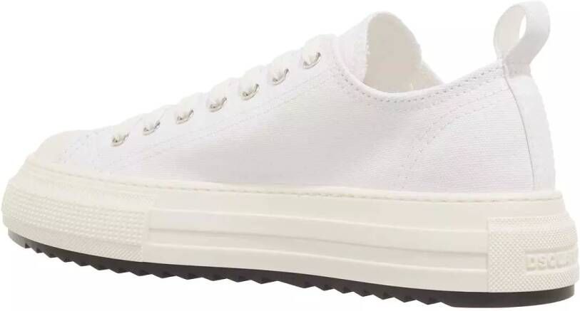 Dsquared2 Witte Sneakers Regular Fit Geschikt voor Alle Temperaturen Andere Vezels 100% White Dames - Foto 5