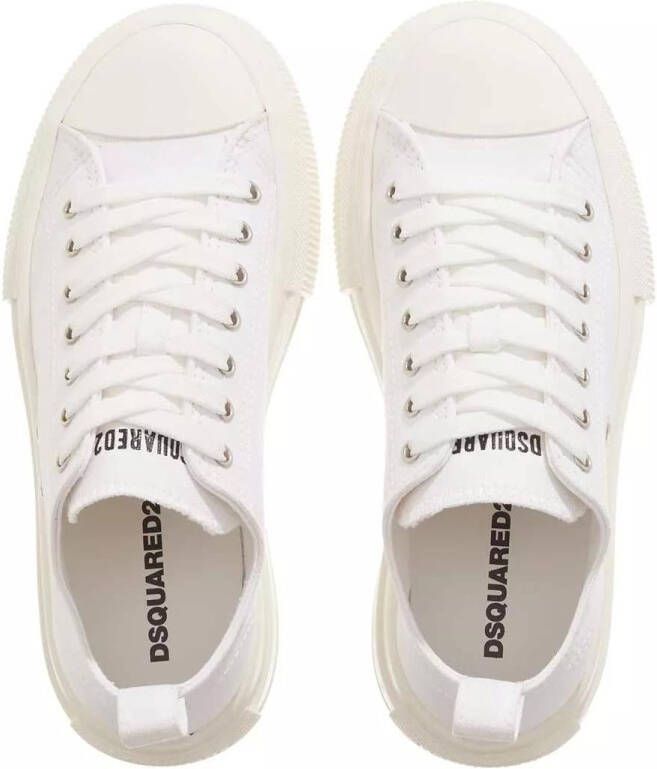 Dsquared2 Sneakers Sneaker Canvas Stam Logo in crème