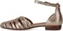Duccio Del Duca Sandalen Rose Gold Flat Sandal in goud - Thumbnail 1