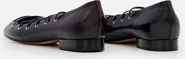 Durazzi Milano Ballerina Cross Over Laces in zwart