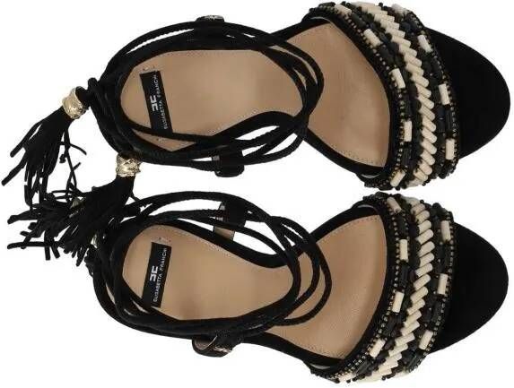 Elisabetta Franchi Sandalen Red Carpet Black Heeled Sandal in zwart - Foto 2
