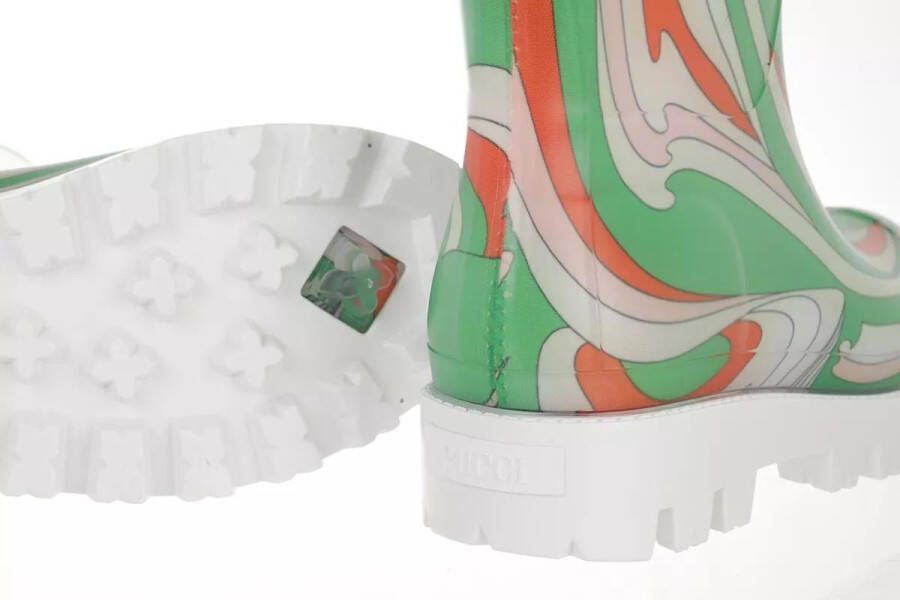 EMILIO PUCCI Boots & laarzen Vortici Baby Boots in meerkleurig