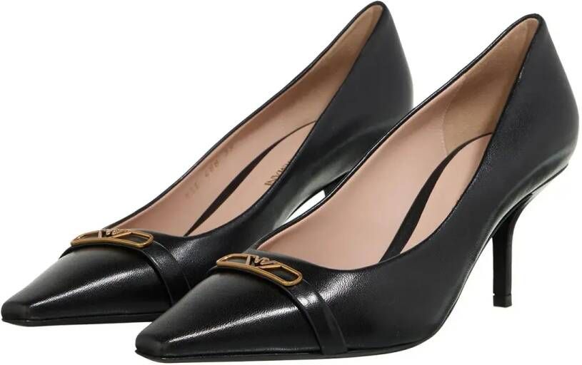 Emporio Armani Hera Ballet Flat in zwart
