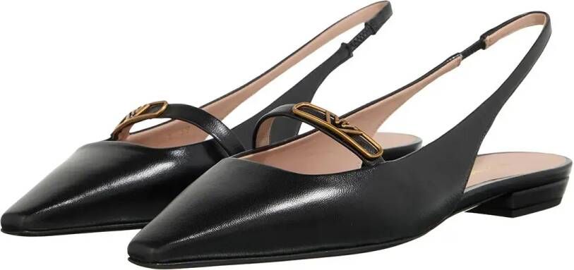 Emporio Armani Hera Ballet Flat in zwart
