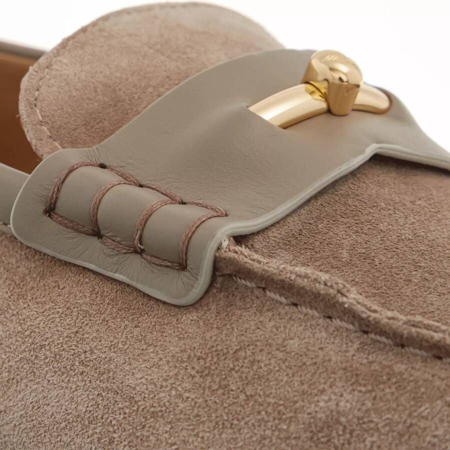 Emporio Armani Loafers & ballerina schoenen Loafer in beige