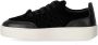 Emporio Armani Low-Top Sneakers Black Monogram Sneaker in zwart - Thumbnail 1