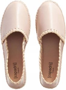 Espadrij l originale Espadrilles Classic Cuir Raphia in poeder roze
