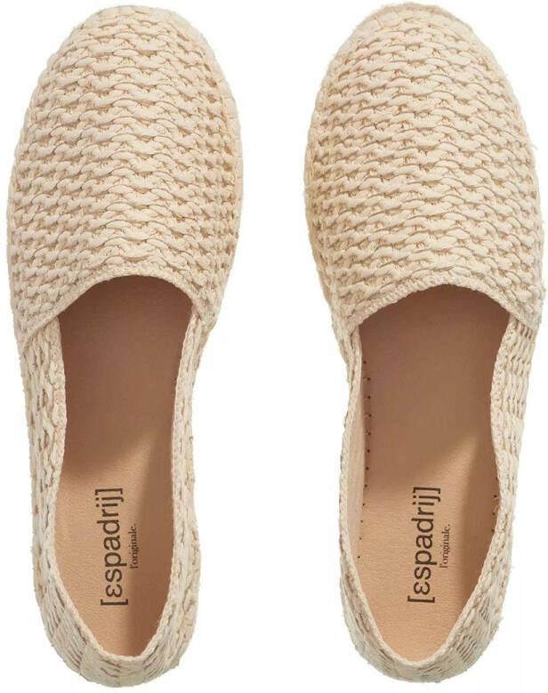 Espadrij l originale Espadrilles Classic Knit High in beige