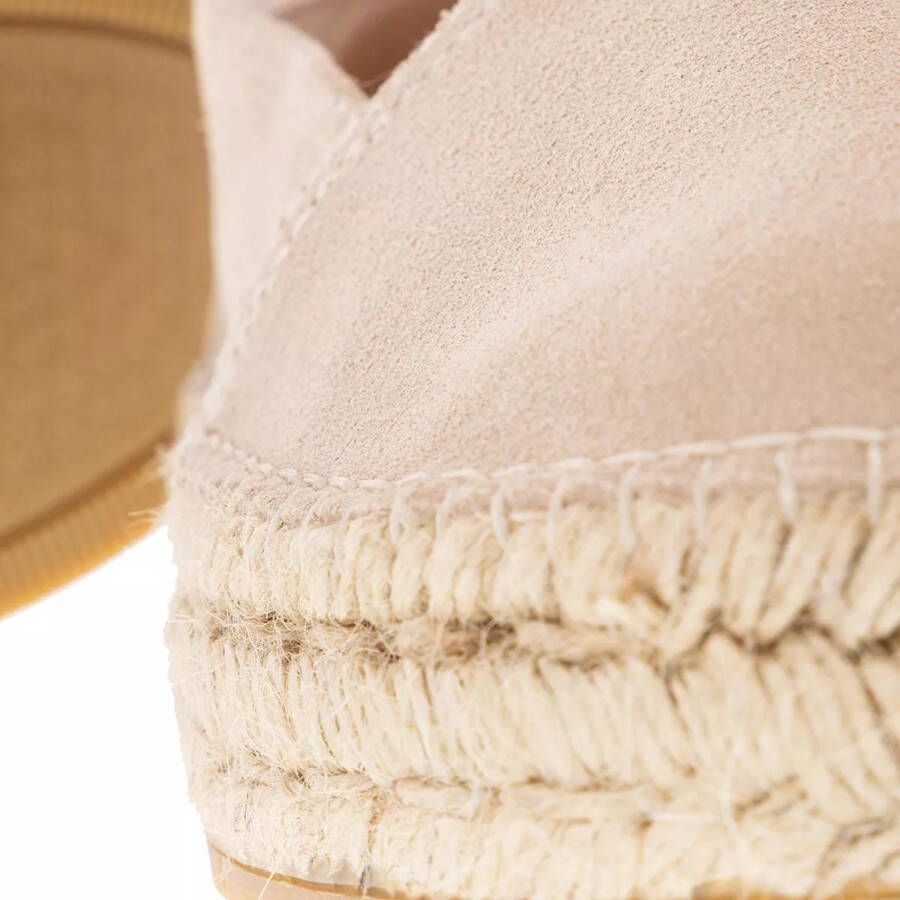 Espadrij l originale Espadrilles Classic Velour High in beige