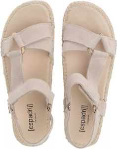 Espadrij l originale Espadrilles Verdon Velour in beige