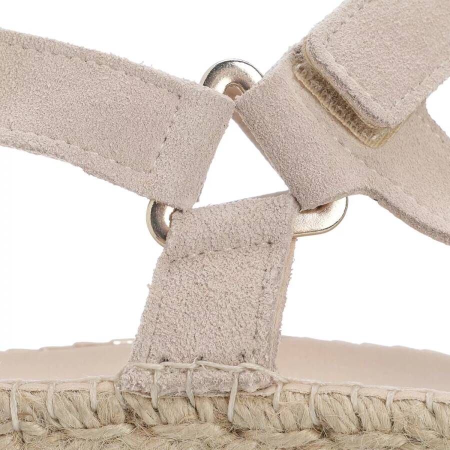 Espadrij l originale Espadrilles Verdon Velour in beige