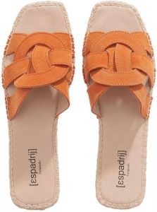 Espadrij l originale Sandalen Tours Velour in oranje