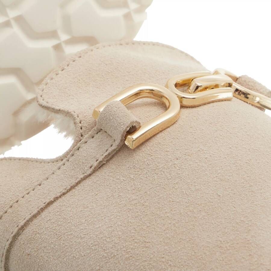 Espadrij l originale Slippers & Mules Cloq Velour Chain in beige