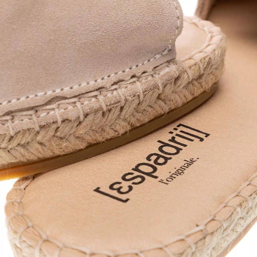 Espadrij l originale Slippers Plage Boucle in beige