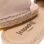 Espadrij l originale Slippers Plage Boucle in beige - Thumbnail 1