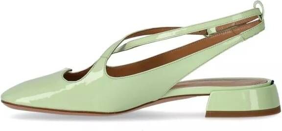 A. Bocca Hoge hakken Light Green Slingback Pump in groen