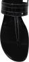 A. Bocca Sandalen Black Leather Sandals in zwart - Thumbnail 2