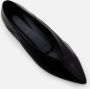 Aeydē Black Moa Leather Ballerina Flats Aeyde in zwart - Thumbnail 2