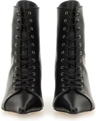 Aeydē Boots "Trixi" Lace-Up Boot in zwart