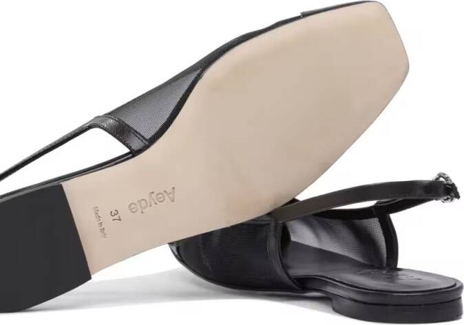 Aeydē "Geraldine" Slingback in zwart