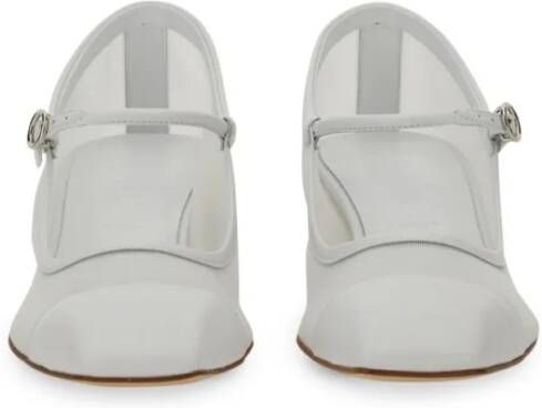 Aeydē Hoge hakken "Aline" Pump in wit