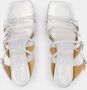 Aeyde Zilveren Leren Pumps Slip-On Ronde Neus Gray Dames - Thumbnail 6
