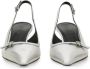 Aeydē Hoge hakken "Saba" Slingback in zilver - Thumbnail 2