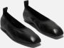 Aeydē Nomi Nappa Leather Black Ballerina in zwart - Thumbnail 2