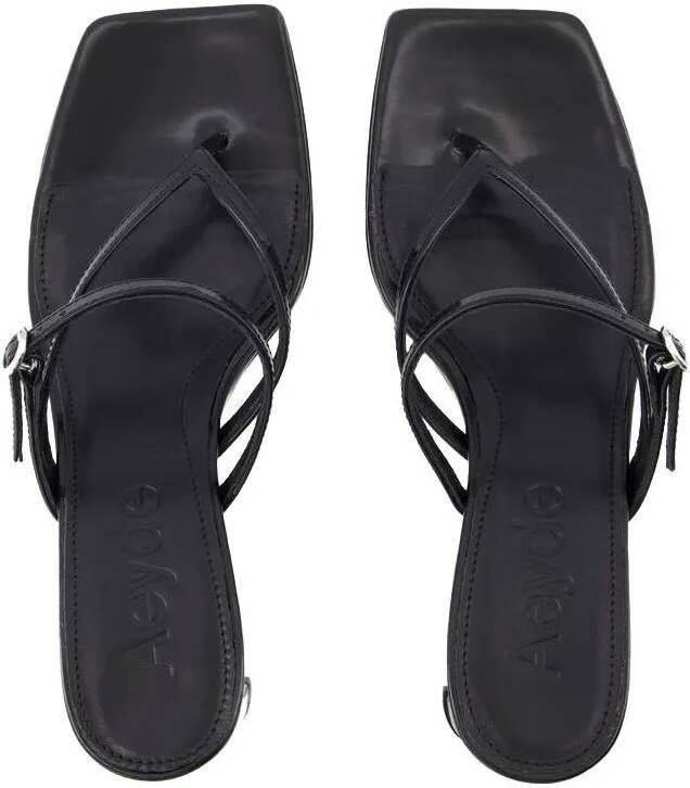 Aeydē Sandalen Giselle Sandals Leather Black in roze