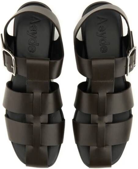 Aeydē Sandalen "Whit" Sandal in bruin
