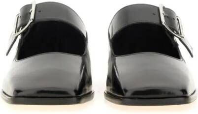 Aeydē Sunny Polido Dancer Lamb Leather Flats in zwart