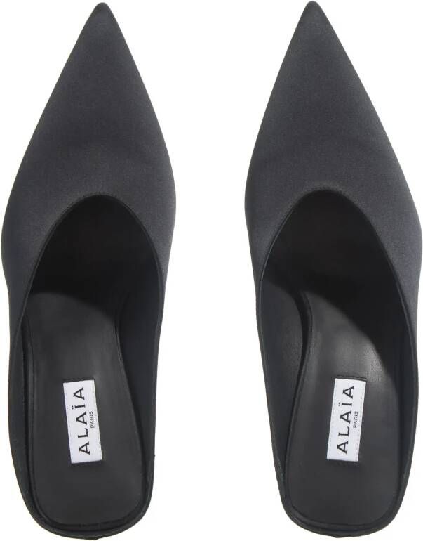alaia Sandalen Wdge Mules in zwart