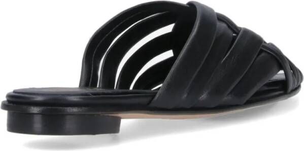Alexander Hotto Sandalen Woven Sandals – Black in zwart