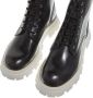 Alexander mcqueen Boots & laarzen Boots Leather in zwart - Thumbnail 3