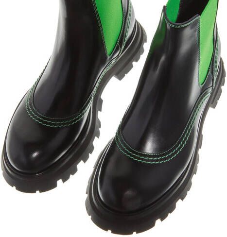 alexander mcqueen Boots & laarzen Boots Leather in groen