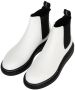 Alexander mcqueen Boots & laarzen Chelsea Boots Leather in wit - Thumbnail 2