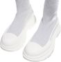 Alexander mcqueen Boots & laarzen Knit Tread Slick Boot in zilver - Thumbnail 3