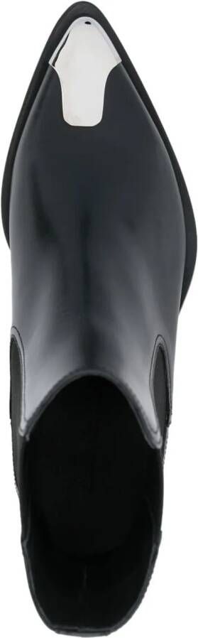 alexander mcqueen Boots & laarzen Leather Boots in zwart