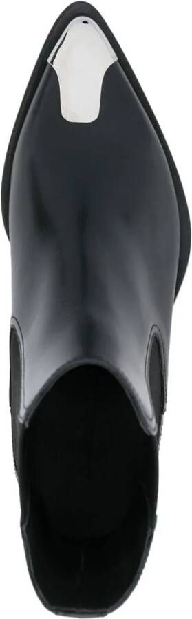 alexander mcqueen Boots & laarzen Leather Boots in zwart