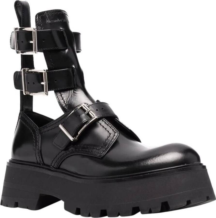 alexander mcqueen Boots RAVE BOOTS in zwart